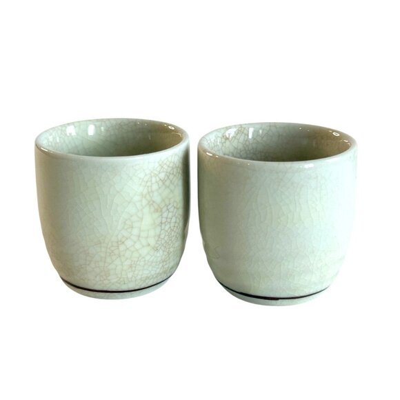 Japan Saki Set Geisha Kutani Porcelain 7pc 2 Tokkuri 5 Ochoko MCM Multicolor - Picture 11 of 16